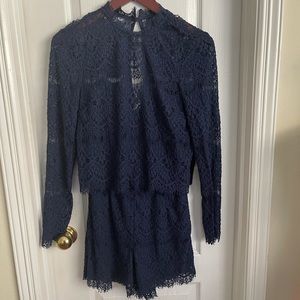 NWT lace romper